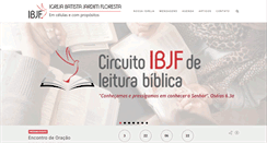 Desktop Screenshot of ibjf.com.br