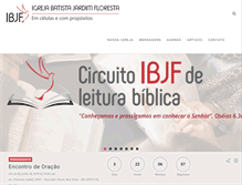 Tablet Screenshot of ibjf.com.br